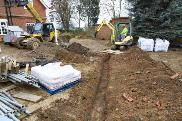 Drainage Ditch Digging in High Point