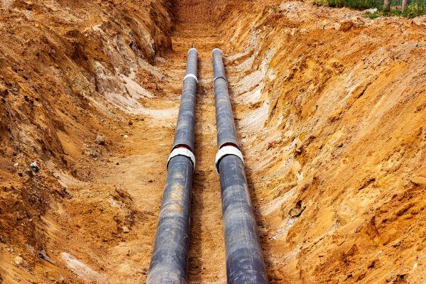 Cost of Water Line Trenching in High Point