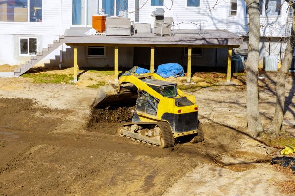 Backyard Grading Service in High Point