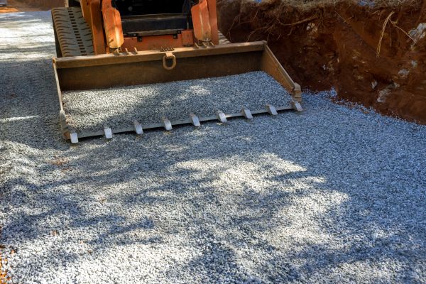 Gravel Driveway Rut Repair in High Point