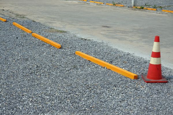 Parking Lot Gravel Repair in High Point
