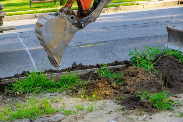 Cost of Sewer Line Trenching in High Point