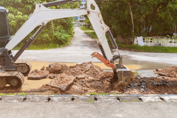 Cost of Water Line Excavation in High Point