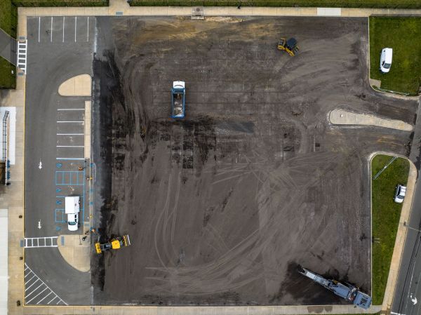 Parking Lot Excavation in High Point