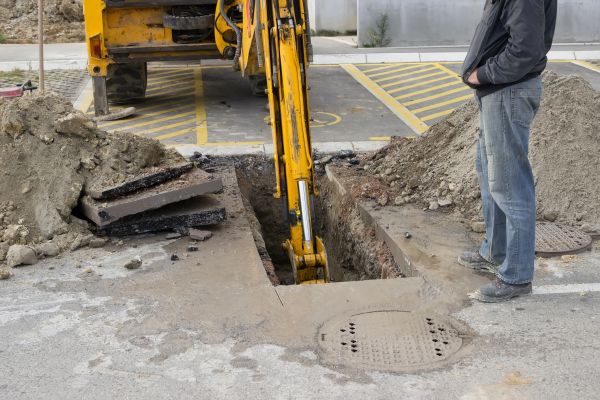 Cost of Utility Line Excavation in High Point